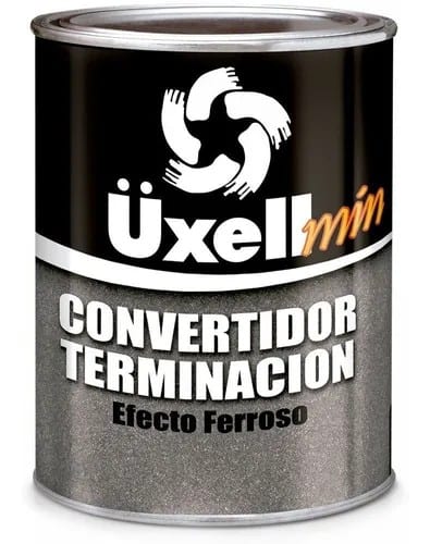 Pintura Efecto Ferroso Uxell Convertidor Terminación X 4 Lts