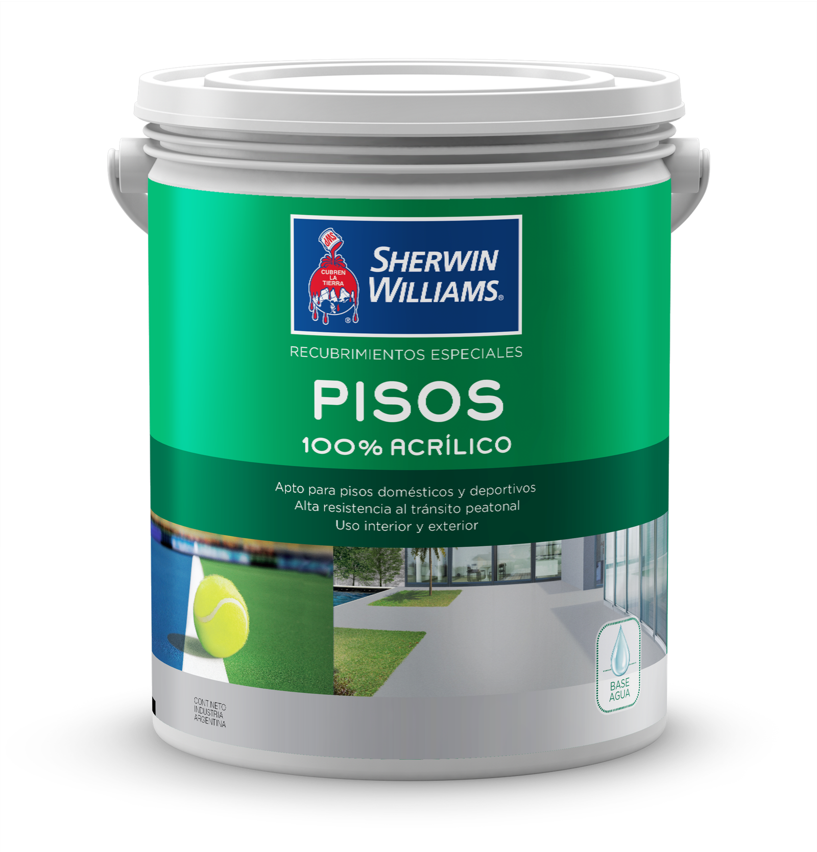 Recubrimiento para pisos acrílicos - Sherwin-Williams en Todo Color Pinturerías Mendoza
